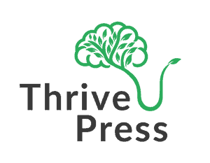 ThriveU Press logo: a leafy brain above the words Thrive Press