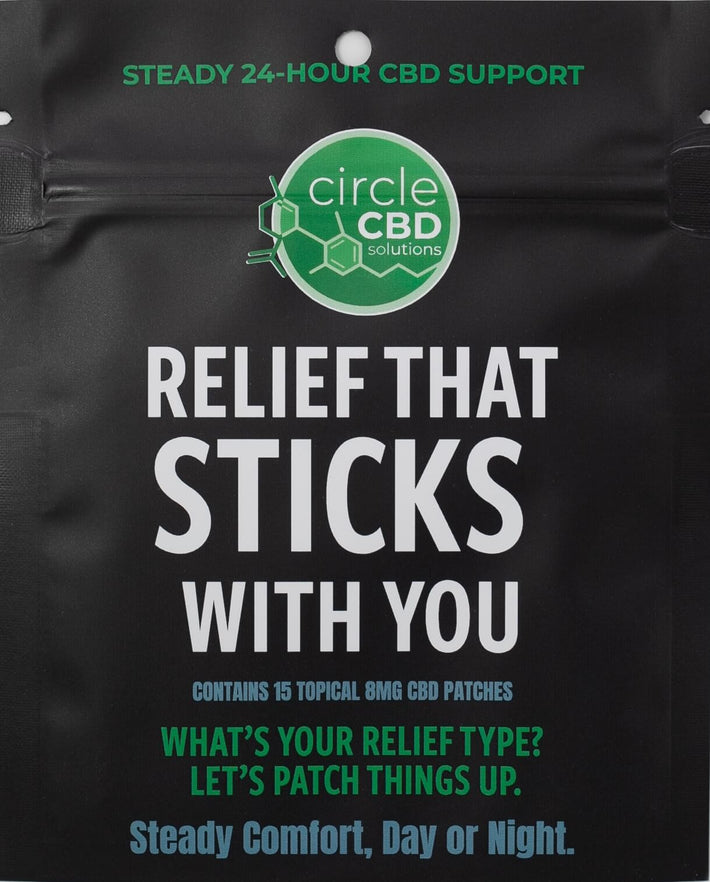 Circle CBD Relief Patch 15-pack package image
