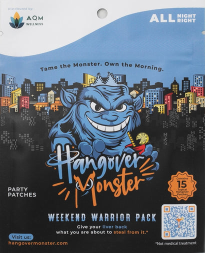 Hangover Monster Recovery Patch 90-day supply bundle image