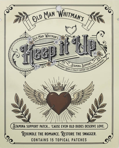 Old Man Whitman’s Vitality Patch 15-pack package image