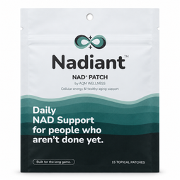 Nadiant Cellular Vitality Patch 15-Day Supply; actual pouch photograph (one pouch shown)